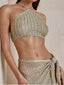 ZUZU™ Ibiza Cross Back Knitted Bikini Cover